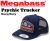 Megabass Psychic Trucker Hat (Navy - Navy) 0468846712