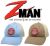 Z Man Unstructured Mesh Snap-Back Trucker Hat (Select Color) ZMAN13