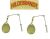 Hildebrandt Jig Spinner Gold 2-Pack HJS (Select Size)