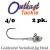 Outkast Tackle Goldeneye Swimmer Head 4/0 Raw Lead (SELECT WEIGHT) OGSHUN