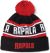 Rapala Pom Beanie Black Red