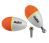 Sheffield Foam Floats W/ Weighted Peg Orange 2-Pack