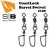 South Bend Coastlock Fast Snap Swivels (Select Size) CLSS