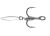 VMC Bladed Hybrid Short Shank Treble Hook