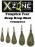 Xzone Tungsten Tear Drop Weight Green Pumpkin