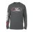 Z-Man Chatterbait Tech ShirtZ Long Sleeve Charcoal