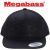 Megabass Psychic Snapback Hat (Blackout) 0468746708