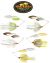 War Eagle Custom Lures 3/8oz Double Willow Spinnerbait 38DWL