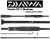 Daiwa Tatula XT 7' Medium 2pc Spinning Rod TATULAXT702MFS