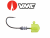 VMC Ned Rig Jig Chartreuse 4pk (Select Size) NRJCH