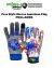 Fish Monkey Free Style Custom Fit Glove American Flag (Select Size) FM22-AMER