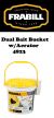 Frabill Dual Bait Bucket W/ Aerator 4823