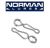 Norman Lures Speed Clips Lure Clips (Select Size/Quantity) NMSK