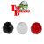 Top Brass Glass Beads 10mm 10 Per Pack (Select Color) PGB-010