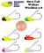 ISG Slow Fall Walleye Jig Weedless 1/8oz 4pk (Select Color) 74100