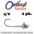 Outkast Tackle Goldeneye Swimmer Head 4/0 Raw Lead (SELECT WEIGHT) OGSHUN