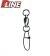 P-Line Dura-Max Swivels With Cross Lock (Select Size) PRCL