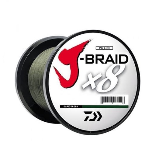 Daiwa J-Braid x8 Dark Green 3300yds