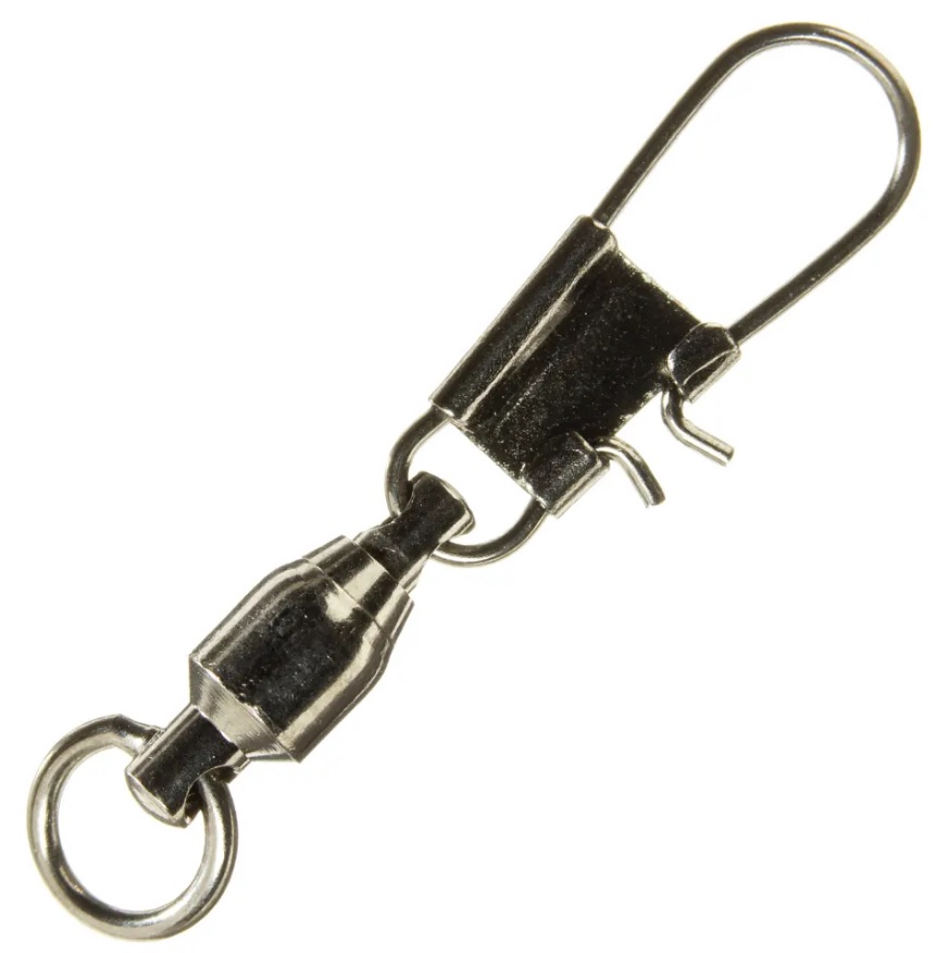 Danielson Ball Bearing Swivels W Interlock Snaps Black SELECT SIZE   Danielson Ball Bearing Swivel Snap Indy 1 