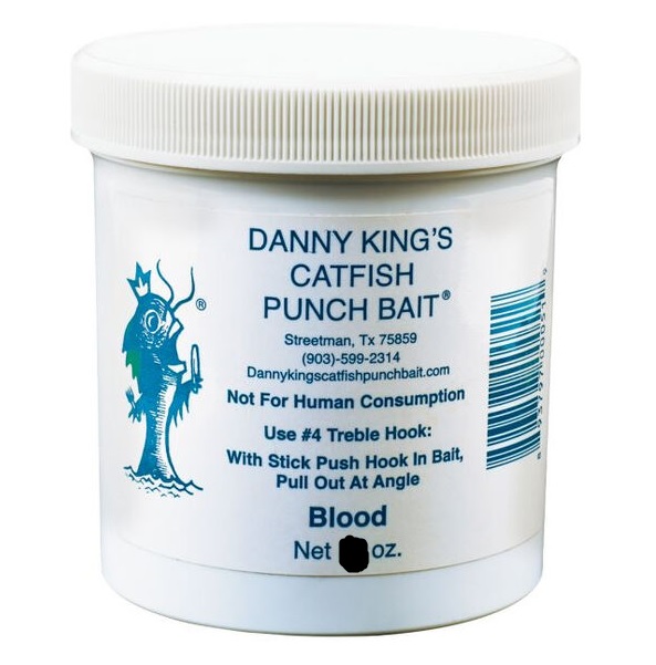 Danny King's Catfish Punch Bait 12oz (SELECT FLAVOR) 70005 - Fishingurus  Angler's International Resources