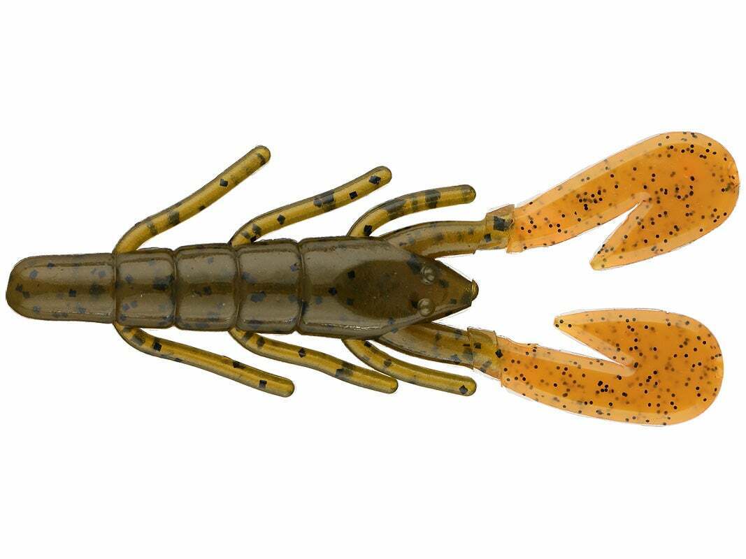 Orange Mud Bug Craw 3.5'' 5 pack