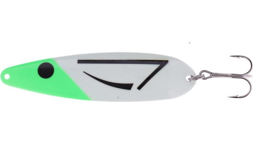 Moonshine Lures Glow in The Dark Magnum 5 Trolling Spoon - Oscar for sale  online