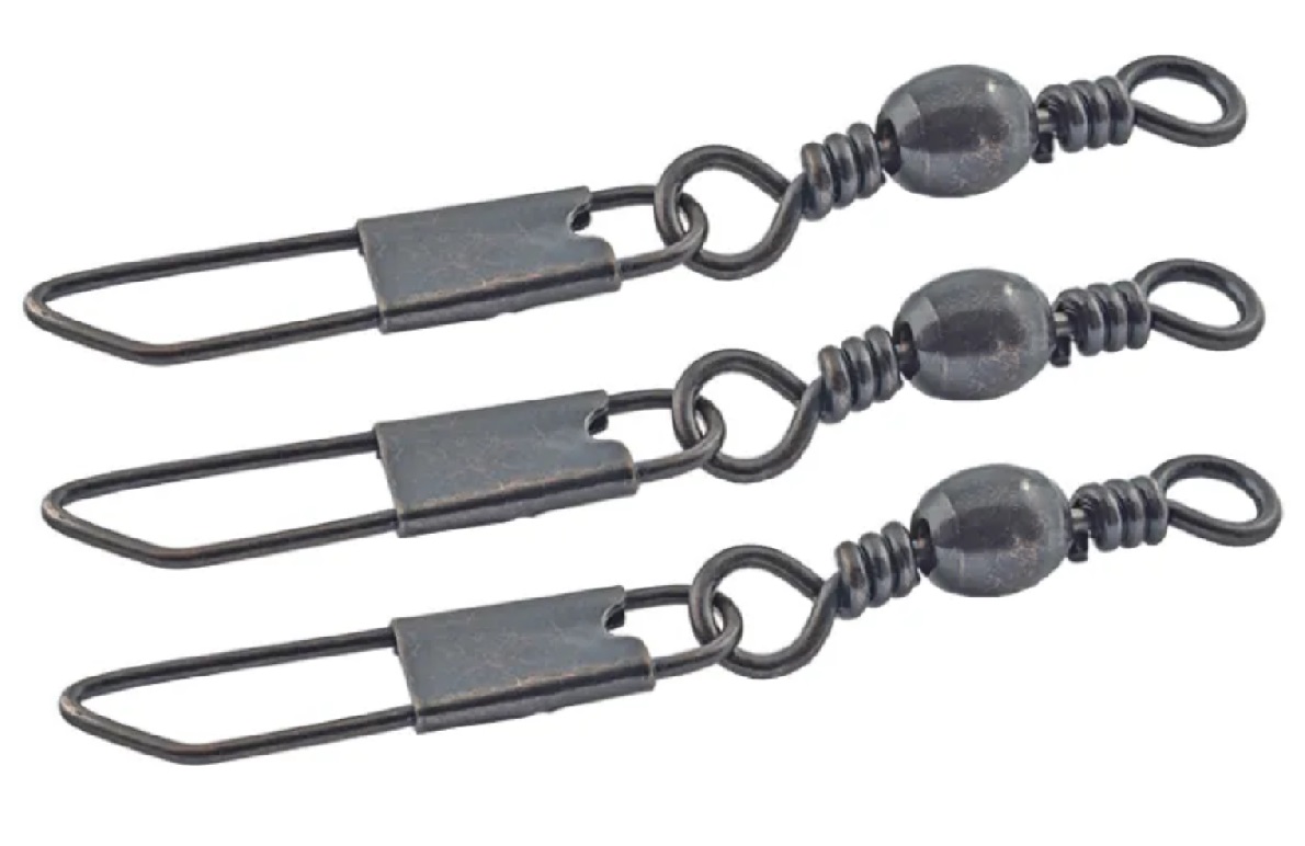 South Bend Snap Swivels Black