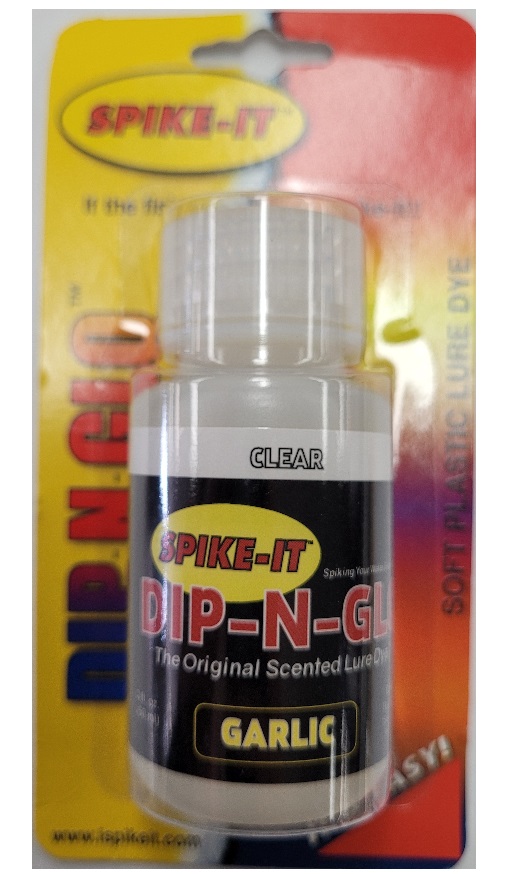 Spike-It Dip-N-Glo Garlic Lure Dye 2 oz (Select Color) 030